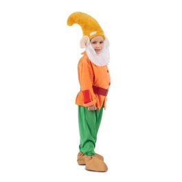 Disfraz enanito gorro, barba, casaca, cinturón, pantalón y cubrebotas talla 5-6 y Disfraz enanito gorro, barba, casaca, cinturón, pantalón y cubrebotas talla 5-6 y