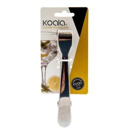 Koala Pinza de Hielo Nature - Acero Inoxidable Mate 17 cm, Higiénica, Duradera y Fácil Limpieza