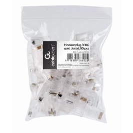 Gembird PLUG3UP6/50 conector RJ-45 Transparente Precio: 7.49999987. SKU: S5601605