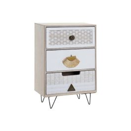 DKD Home Decor Joyero Boho Blanco Beige Madera Metal 10 x 30 x 20 cm (2 Unidades) Precio: 25.4999998. SKU: B1KAGSGMEQ
