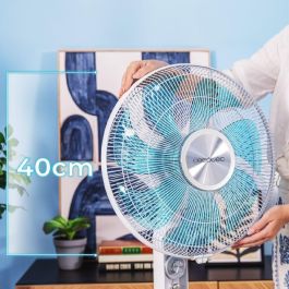 Ventilador de Pie Cecotec EnergySilence 610 Max Flow Azul Blanco 70 W