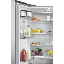 Frigorífico combinado Haier HFR5719EWMG 190 Plateado