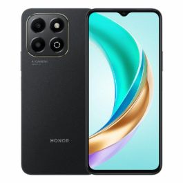 Honor X6b Smartphone 6.56" Android 14, 4GB RAM, 128GB Almacenamiento, Cámara 50MP, Batería 5200mAh, Negro