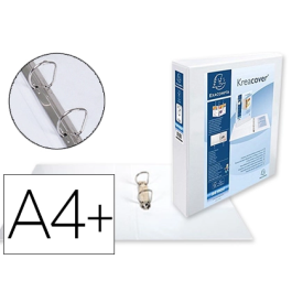 Exacompta Carpeta Canguro 2 Anillas 40 mm DIN A4+ Polipropileno Personalizable Blanco Precio: 4.58999948. SKU: B15Z87GWG5