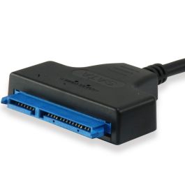 Equip Adaptador USB Tipo C a SATA 133456 - Conectividad USB 3.1 Gen 1 (5Gbps), Compatible con SSD y HDD 2.5"