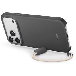 Beats MGY94LL/A Kickstand Case iPhone 17 Pro Max con MagSafe, Control Cámara y Soporte – Granito Gris