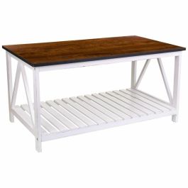 Mesa de Centro Alexandra House Living Blanco Madera de Paulonia Madera MDF 53 x 46 x 92 cm Precio: 156.50000003. SKU: B16JBHJLZT