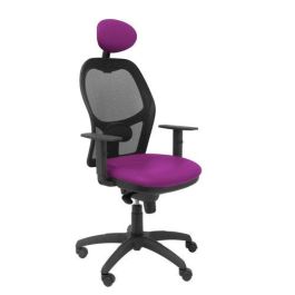 Silla Piqueras Y Crespo Jorquera Brazos Regulables Cabecero Fijo Mecanismo Sincro Con Regulador De Tension Respaldo De Malla Negra Y Asiento Tapizado Similpiel Morado Precio: 364.49999949. SKU: S5703203