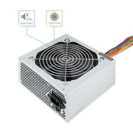 Tooq TQEP-500SSE-O Fuente de Alimentación ATX 500W con Ventilador Silencioso 120mm y Conectores ATX 20+4 pin, CPU 4+4 pin, SATA Tooq TQEP-500SSE-O Fuente de Alimentación ATX 500W con Ventilador Silencioso 120mm y Conectores ATX 20+4 pin, CPU 4+4 pin, SATA