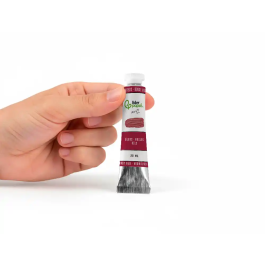 Liderpapel Pintura al Óleo Tubo de Aluminio 20 ml Color Rojo Burdeos