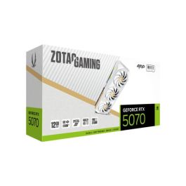 Zotac RTX 5070 12GB Gaming AMP GDDR7 3Fan blanca - Tarjeta Gráfica