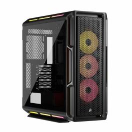 Corsair COR0840440487739 Caja para PC iCUE LINK 5000T LX RGB Series Semitorre Negra Corsair COR0840440487739 Caja para PC iCUE LINK 5000T LX RGB Series Semitorre Negra