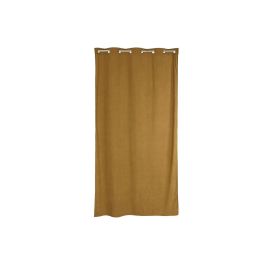DKD Home Decor Cortina Boho Mostaza de Poliéster con Textura de Pana Gruesa 140 cm Ancho x 260 cm Alto Colección Panna23 Precio: 22.88999955. SKU: B1CLL73MTC