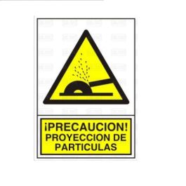 DUVER 362 Señal de Plástico 345x245 mm Precaución: Proyección de Partículas Precio: 6.50000021. SKU: B1AZ92CGNH