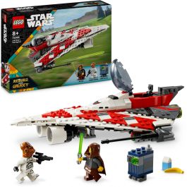LEGO 75388 Star Wars Caza Estelar de Jedi Bob, incluye 2 Minifiguras, Droide Servo, Juguete de Construcción para Niños +8 años