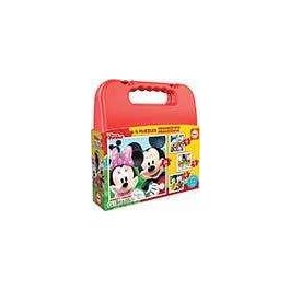 Educa Maleta Puzzles Progresivos Mickey Mouse 12-16-20-25 Piezas 16505