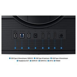 Samsung Monitor Gaming Ultrapanorámico Curvo Odyssey G7 LS40FG756EUXEN 40" 5K2K 180Hz 1ms VA Negro