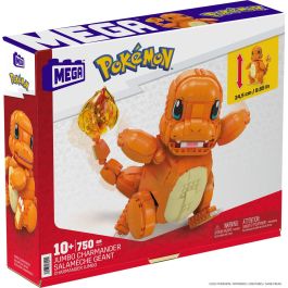 Mega Construx MATHHL13 Pokémon Salameche Giant Construction Toy 7 años y +