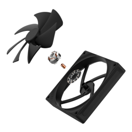 NZXT RF-P14SF-B2 Ventilador para Carcasa del Ordenador 14 cm Negro - 500-1700 RPM, 30 dB, 93.2 cfm, FDB NZXT RF-P14SF-B2 Ventilador para Carcasa del Ordenador 14 cm Negro - 500-1700 RPM, 30 dB, 93.2 cfm, FDB