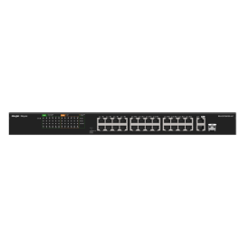Ruijie Networks RG-ES126FGS-LP Switch No Administrado L2 24 Puertos Fast Ethernet (10/100) PoE Negro Precio: 280.9378. SKU: B1FV2ZYGE9