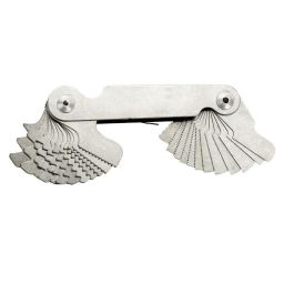 Duver Galga Roscas Whitworth 28 Piezas Acero Resistente | Medidor de Roscas Profesional para Carpintería y Metalurgia con Estuche Precio: 10.58999986. SKU: B1JH9L7HWN