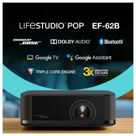 Epson Pop EF-62B Proyector 3LCD Laser 4K UHD 700 Lúmenes, WiFi Bluetooth, Portátil, Referencia V11HB73140