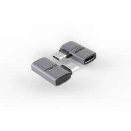 MicroConnect USB-C male-female angeled adapter, 240W, 40Gbps, USB4 Gen 3x2 MicroConnect USB-C male-female angeled adapter, 240W, 40Gbps, USB4 Gen 3x2