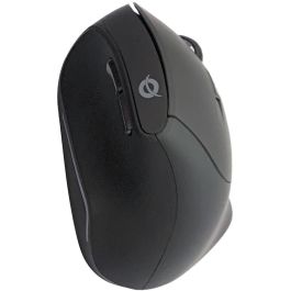 Conceptronic ORAZIO02PT Teclado y Ratón Inalámbrico Ergonómico QWERTY Portugués Negro para Oficina
