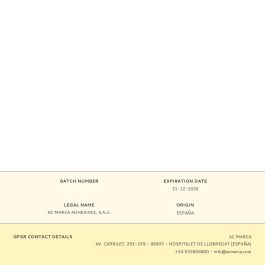 Ceys Sellador acrílico madera blanco para juntas interiores