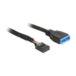 DeLOCK 83777 Cable Adaptador USB 2.0 Header Hembra a USB 3.0 Header Macho 60 cm Precio: 28.49999999. SKU: B1EB5ZBKR8