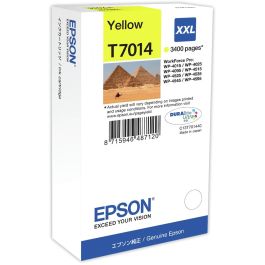 Epson T7014 Tinta Amarilla XL para Impresoras WorkForce Pro WP-4000 WP-4500 - Alto Rendimiento 3400 Páginas Precio: 78.88999987. SKU: B1JRQZT7GS