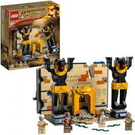 LEGO 77013 Indiana Jones Flucht aus dem Grabmal - Huida de la Tumba Perdida Set de Construcción 600 Piezas