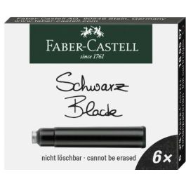 Faber Castell Estuche 6 Cartuchos De Tinta Estándar Negro Precio: 0.58999963. SKU: B1CMGH64VP