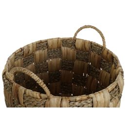 Cesta Balines DKD Home Decor Natural 43 x 39 x 43 cm Set de 2