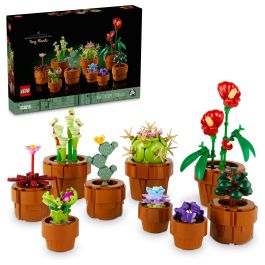 LEGO Icons 10329 Plantas Diminutas Set de Construcción Ornamental para Adultos