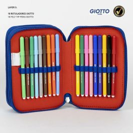 Plumier con accesorios giotto avengers 12.5 x 6.5 x 19.5 cm Plumier con accesorios giotto avengers 12.5 x 6.5 x 19.5 cm