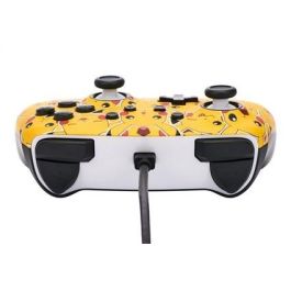 Power A Mando con Cable NSGP0083-01 Enhanced para Nintendo Switch Pikachu Sentimientos, Cable 3M