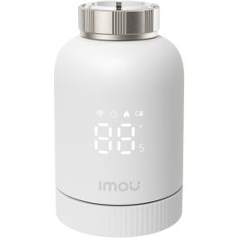 IMOU KIT-TRV1-EU-2 Kit Termostato digital inteligente ZigBee para habitación, compatible con Google Assistant y Alexa