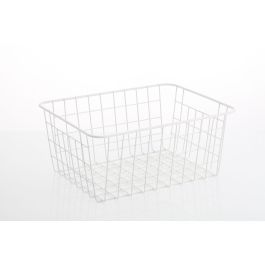 Cesta de metal organizadora Confortime 32 x 25 x 14 cm (12 Unidades) Cesta de metal organizadora Confortime 32 x 25 x 14 cm (12 Unidades)