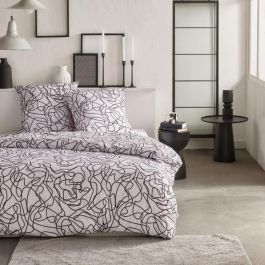 Juego de cama - TODAY Crazy - Estampado gráfico - 2 personas - 220 x 240 cm - Blanco Precio: 29.79000035. SKU: B12DTXKH7A