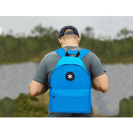 Antartik Mochila Azul con Asas Acolchadas, Bolsillos con Cremallera, Compartimento para Portátil y Dimensiones 310x160x410 mm