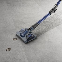 Rowenta X-Force Flex 12.60 Aqua RH98C0WO – Aspiradora Escoba sin Cable, Potente, Función Fregar, Batería Extraíble, Azul/Negro