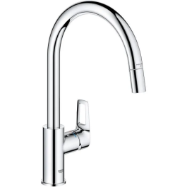 Grohe Grifo de Cocina Mezclador Monomando Fregadero Cromo Caño Alto Forma C Aireador Extraíble 30556000 Precio: 139.49999976. SKU: B15MH6JCRP