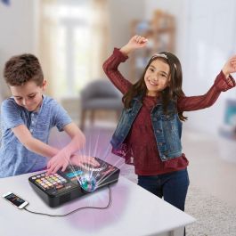 V-Tech Kidi Dj Mix Mesa De Mezclas 80-547322 | Crea Tus Propias Mezclas y Añade Efectos de Sonido