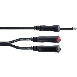 Cordial Cable Y Jack Estéreo Macho a 2 Jacks Mono Hembra 30 Cm Precio: 10.89. SKU: B1D3GJE5EG