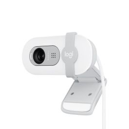 Webcam - Full HD 1080p - LOGITECH - Brio 100 - Micrófono integrado - Blanquecino - (960-001617) Precio: 61.49999966. SKU: B1GPCNLDRQ