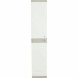 Plastiken Armario alto con 1 puerta y 2 baldas, 35 cm