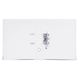 Liderpapel Archivador de Palanca Folio Documenta 52 mm Blanco con Rado y Compresor Metálico