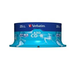Verbatim CD-R Azo 700MB 52X Crystal Surface 25 Pack Spindle