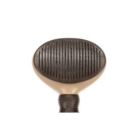 Gloria Carda Autolimpieza Grande para Perros Grandes y Medianos - Cepillo Desenredante y Eliminador de Muda para Pelo Largo/Corto